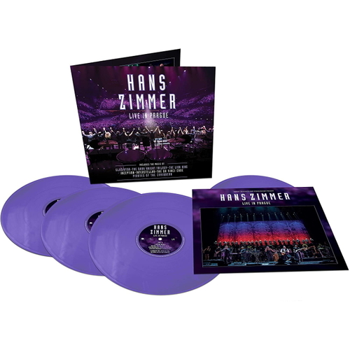 Hans Zimmer Live In Prague (Coloured Purple Vinyl) (4 LP)