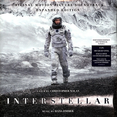 OST Interstellar by Hans Zimmer Box Set (4 LP)
