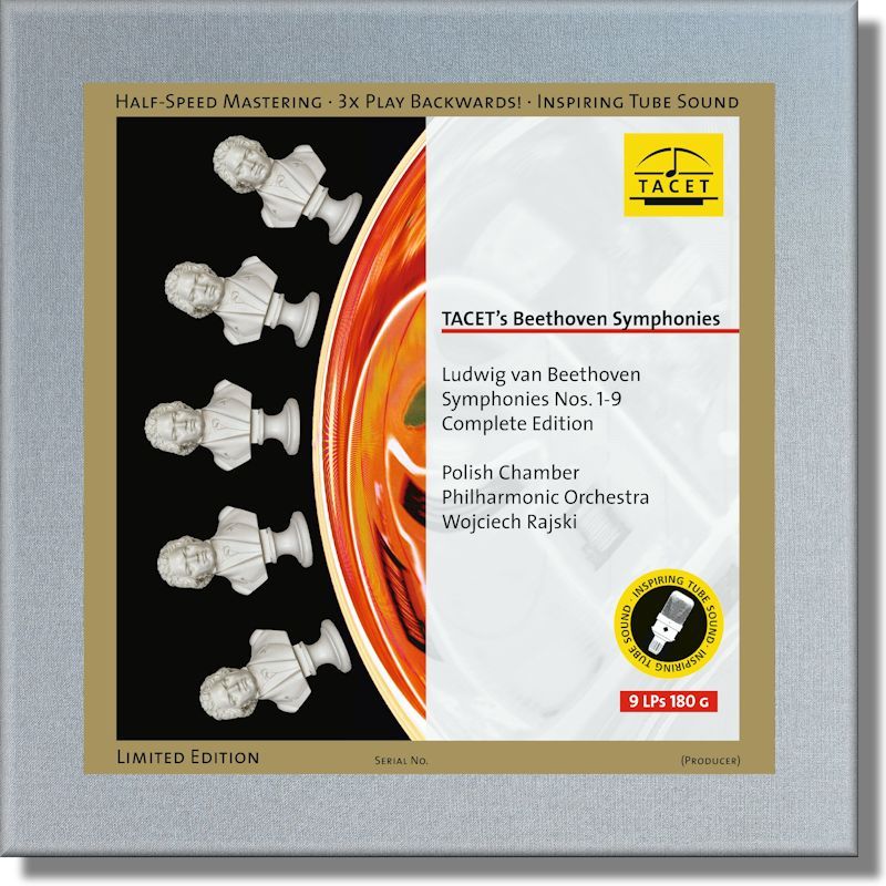 Wojciech Rajski & Polish Chamber Philharmonic Orchestra Ludwig van Beethoven Symphonies Nos.1-9 Box Set (9 LP)