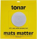 Tonar Pure White Perspex Turntable Mat