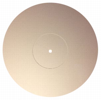 Tonar Pure White Perspex Turntable Mat