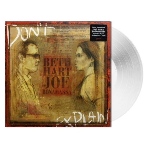 Joe Bonamassa & Beth Hart Don't Explain (Clear Vinyl)