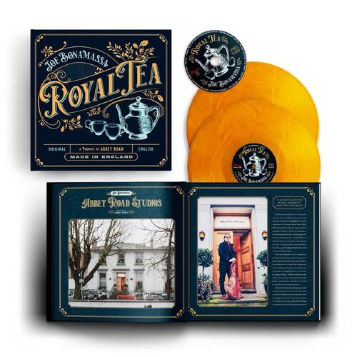Joe Bonamassa Royal Tea Art Book (Coloured Vinyl) (2 LP+CD)