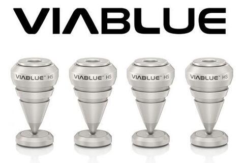 Viablue HS Spikes + Discs Silver Set (4+4 pcs.)