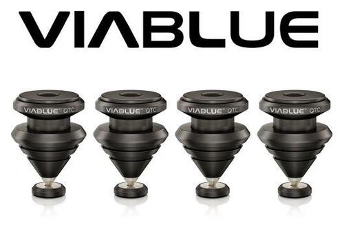 Viablue QTC Spikes + Discs Black Set (4+4 pcs.)