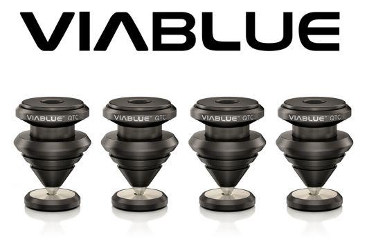 Viablue QTC XL Spikes + Discs Black Set (4+4 pcs.)