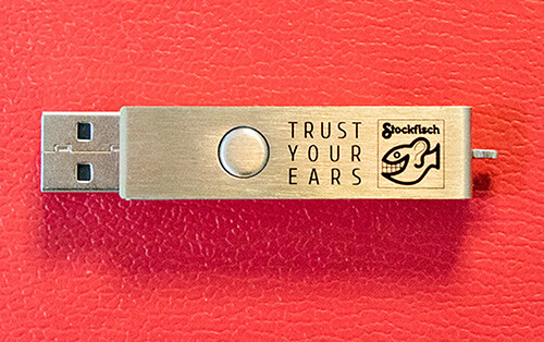 StockFisch Records Trust Your Ears: Listen and Compare USB Drive