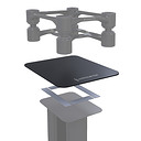 IsoAcoustics Aperta Acoustic Isolation Plates (2 pcs.)