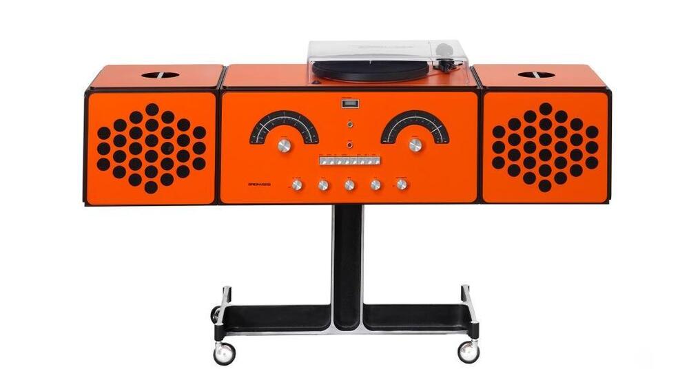 Brionvega Radiofonografo RR226 Orange