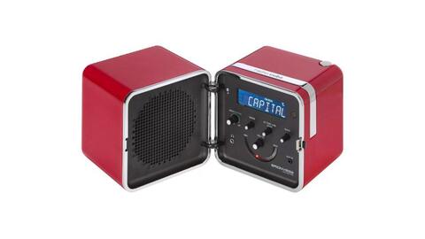 Brionvega Radio.Cubo 50° Anniversary Red