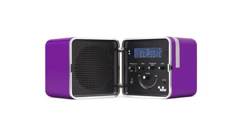 Brionvega Radio.Cubo TS522D+ Bluetooth Violet  (Production 2010)