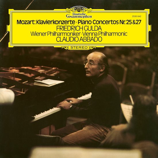 Claudio Abbado & Friedrich Gulda Mozart: Piano Concertos Nos.25 & 27 (The Original Source Series) (2 LP)