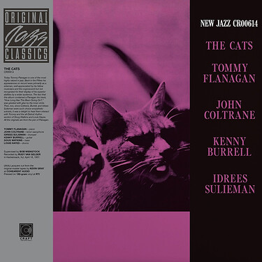 Tommy Flanagan, John Coltrane, Kenny Burrell & Idrees Sulieman The Cats (Original Jazz Classics Series)