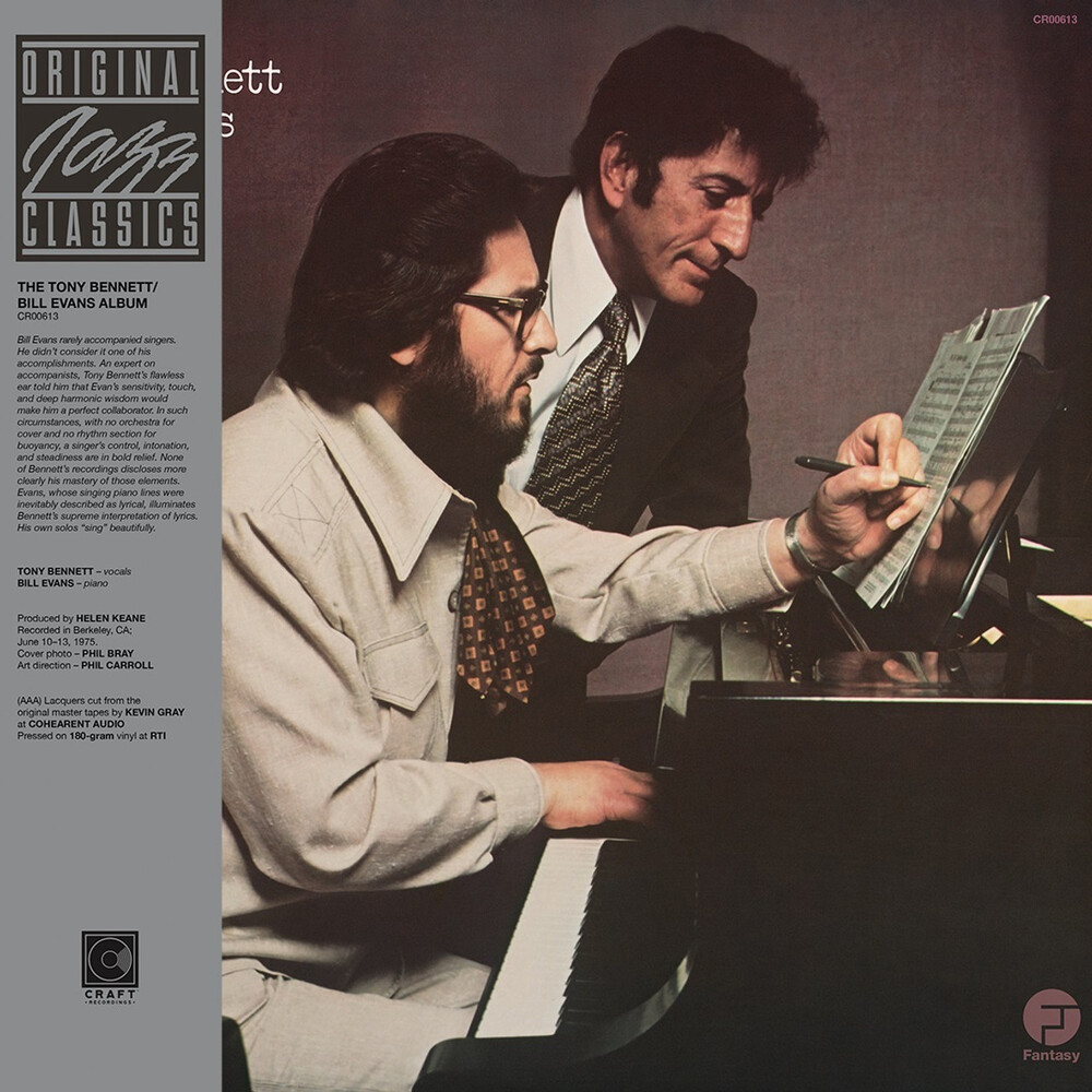 Tony Bennett & Bill Evans The Tony Bennett Bill Evans Album (Original Jazz Classics Series)