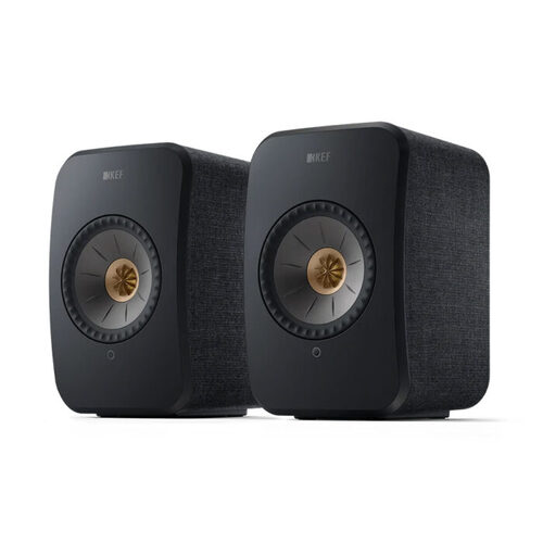 KEF LSX II Carbon Black