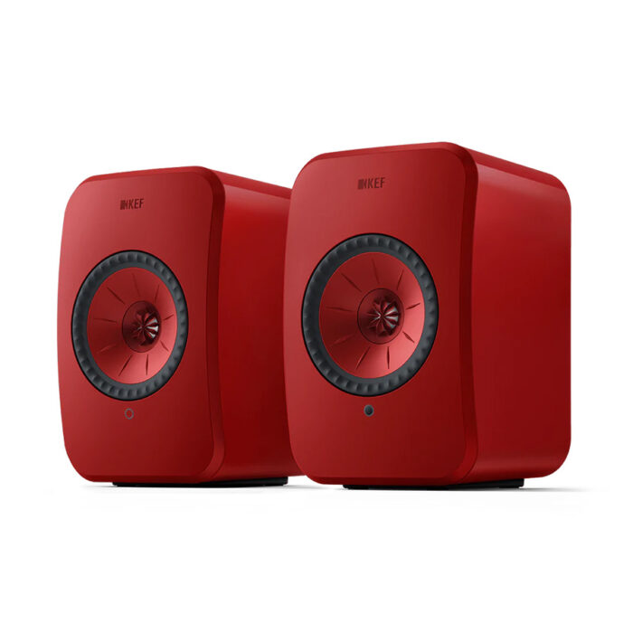 KEF LSX II Lava Red