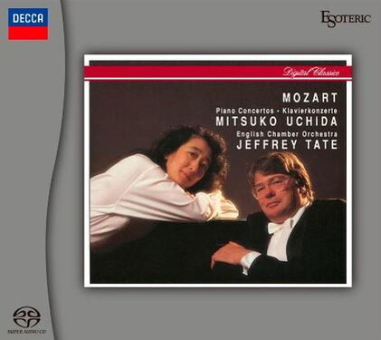 Mitsuko Uchida, Jeffrey Tate & English Chamber Orchestra Mazart 6 Piano Concerto Box Set (3 Hybrid Stereo SACD)