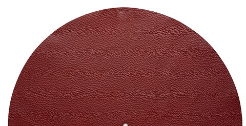 Audio Anatomy Leather Slipmat Red 1,5 мм