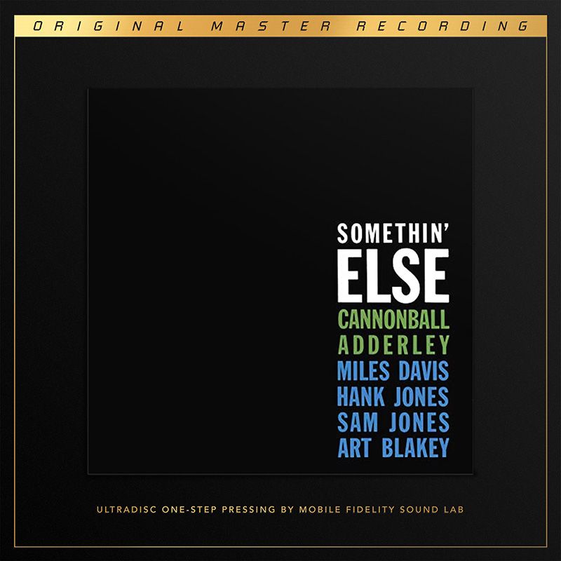 Cannonball Adderley Somethin' Else 45RPM SuperVinyl Ultradisc One-Step Box Set (2 LP)