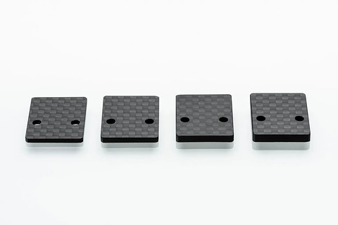 Pro-Ject Audio Headshell Spacer Carbon Set (4 pcs.)