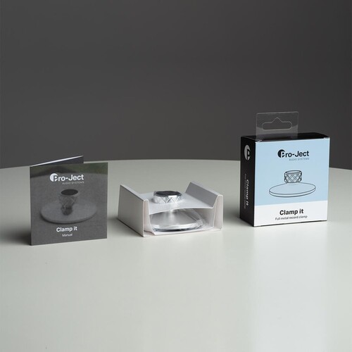 Pro-Ject Audio Clamp It Silver 120 g