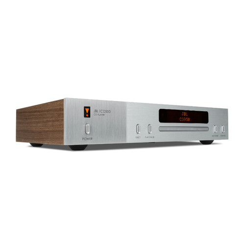 JBL CD350 Classic Silver/Wood