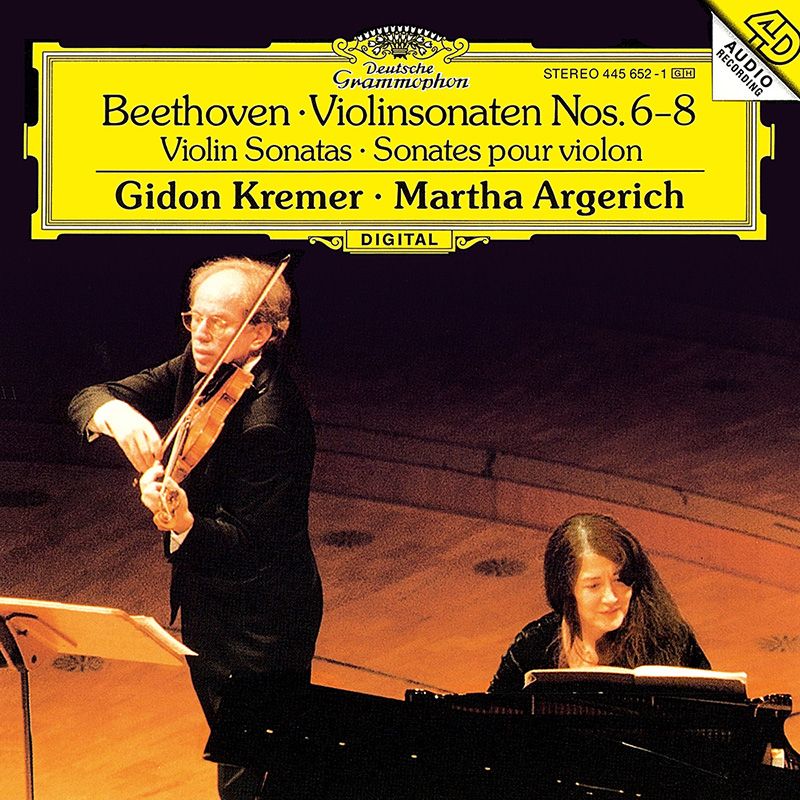 Gidon Kremer & Martha Argerich Beethoven Violin Sonatas Nos.6-8 (2 LP)