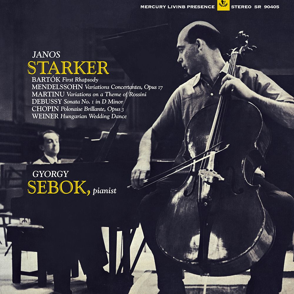 Janos Starker & Gyorgy Sebok Bartok/Mendelssohn/Martinu/Debussy/Chopin/Weiner