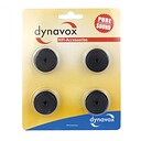 Dynavox Mini30 Aluminium Tool Feet Black Set (4 pcs.)