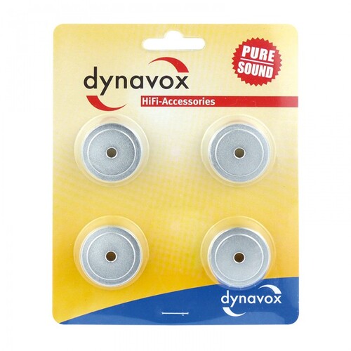 Dynavox Mini30 Aluminium Tool Feet Silver Set (4 pcs.)
