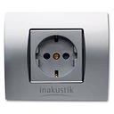 In-Akustik Reference Schuko Power Socket AC-S1 Silver