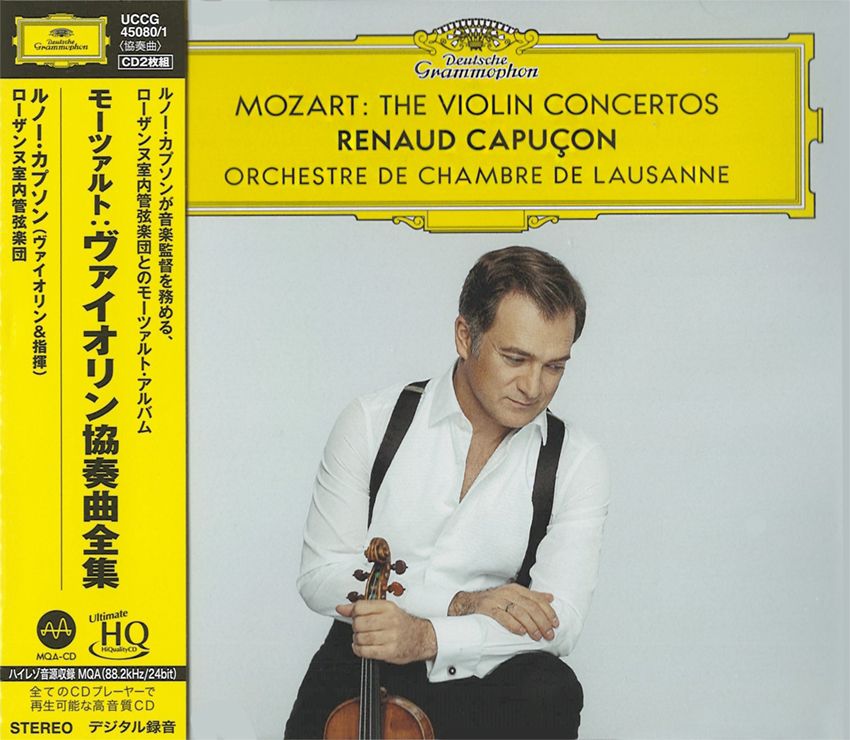 Renaud Capucon & Orchestre de Chambre de Lausanne Mozart The Violin Concertos (2 UHQCD)