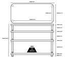 Atacama Apollo Storm 10 Shelf 235 мм. Natural Oak / White