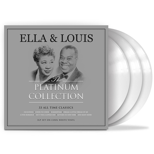 Ella Fitzgerald & Louis Armstrong The Platinum Collection Coloured White Vinyl (3 LP)