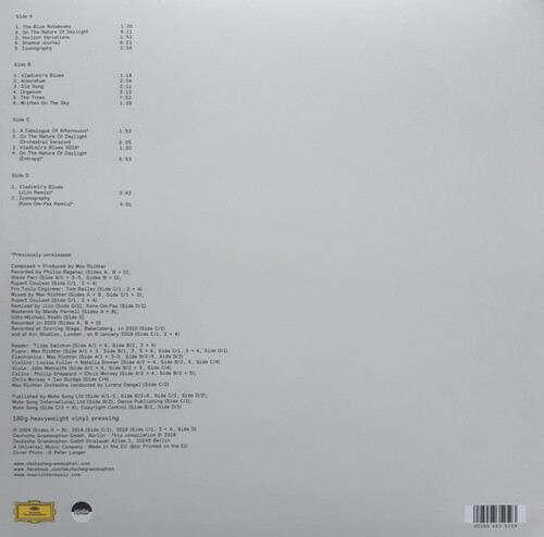 Max Richter The Blue Notebooks 15 Years The Anniversary Special Edition (2 LP)