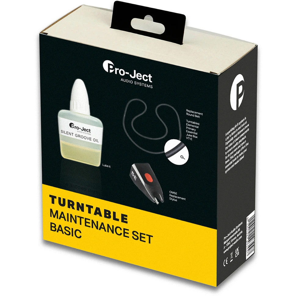 Pro-Ject Audio Maintenance Set Basic for Essential, Primary, Juke Box & VT-E