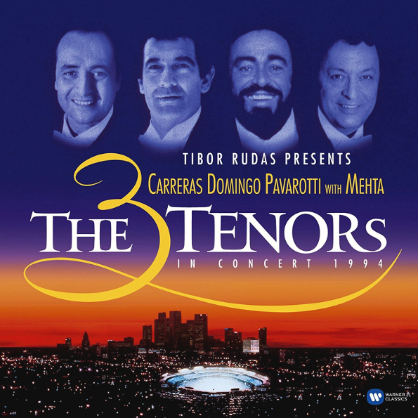 Jose Carreras, Placido Domingo, Luciano Pavarotti with Zubin Mehta The 3 Tenors in Concert 1994 (2 LP)