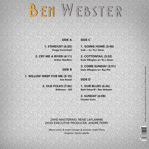 Ben Webster Stardust 45RPM (2 LP)