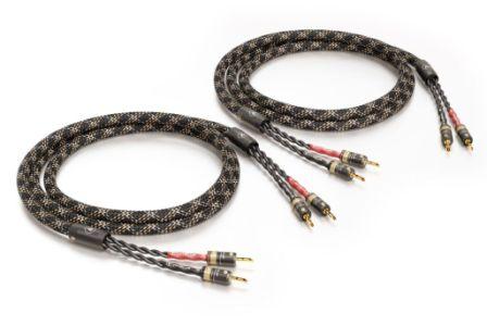 Viablue SC-4 Single-Wire T8 Banana Black 1,5