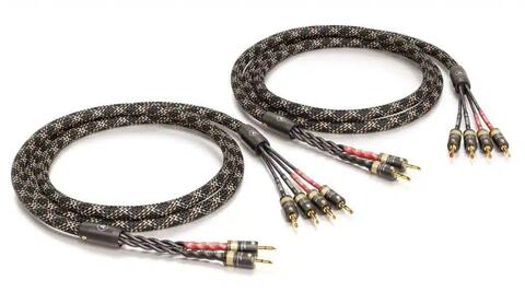 Viablue SC-4 Bi-Wire T8 Banana Black 4,0 м.
