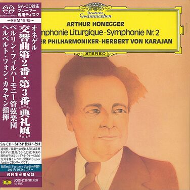 Arthur Honegger, Herbert Von Karajan & Berliner Philharmoniker Symphonie Liturgique SHM-SACD
