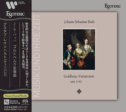 Gustav Leonhardt Johann Sebastian Bach: Goldberg-Variationen Around 1740 Hybrid Stereo SACD