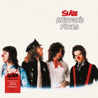 Slade Nobody's Fools Clear & Red Splatter Vinyl