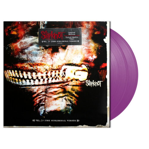 Slipknot Vol.3 - The Subliminal Verses Violet Coloured Vinyl (2 LP)