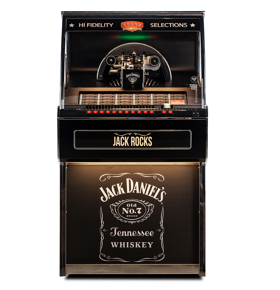 Sound Leisure Jukebox Vinyl Rocket Jack Daniels Branded