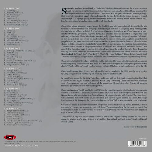 Sam Cooke The Platinum Collection Coloured White Vinyl (3 LP)