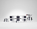 Transrotor MAX Silver with Rega RB 880, Konstant EINS and Merlo MC