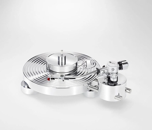 Transrotor MAX Silver with Rega RB 880, Konstant EINS and Merlo MC