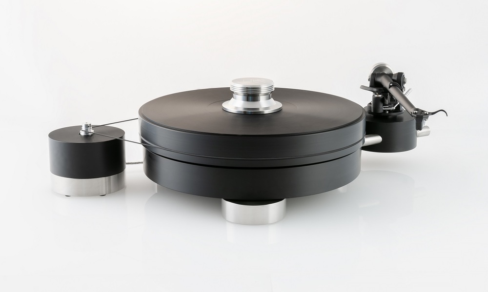 Transrotor MAX Nero Black with TRA Studio 9S, Konstant M1 Reference and Merlo Reference MC