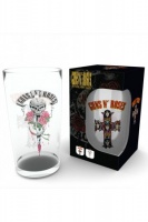 Glass Pint Guns N' Roses